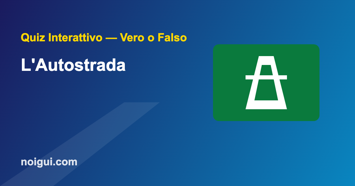 quiz-autostrada-img Circolazione in autostrada - quiz interattivo patente B