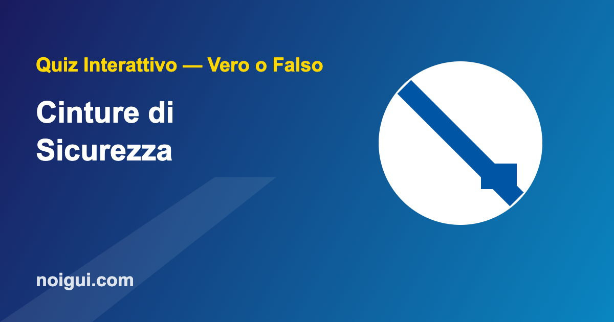 quiz-cinture-sicurezza-img Cinture di sicurezza - quiz interattivo patente B