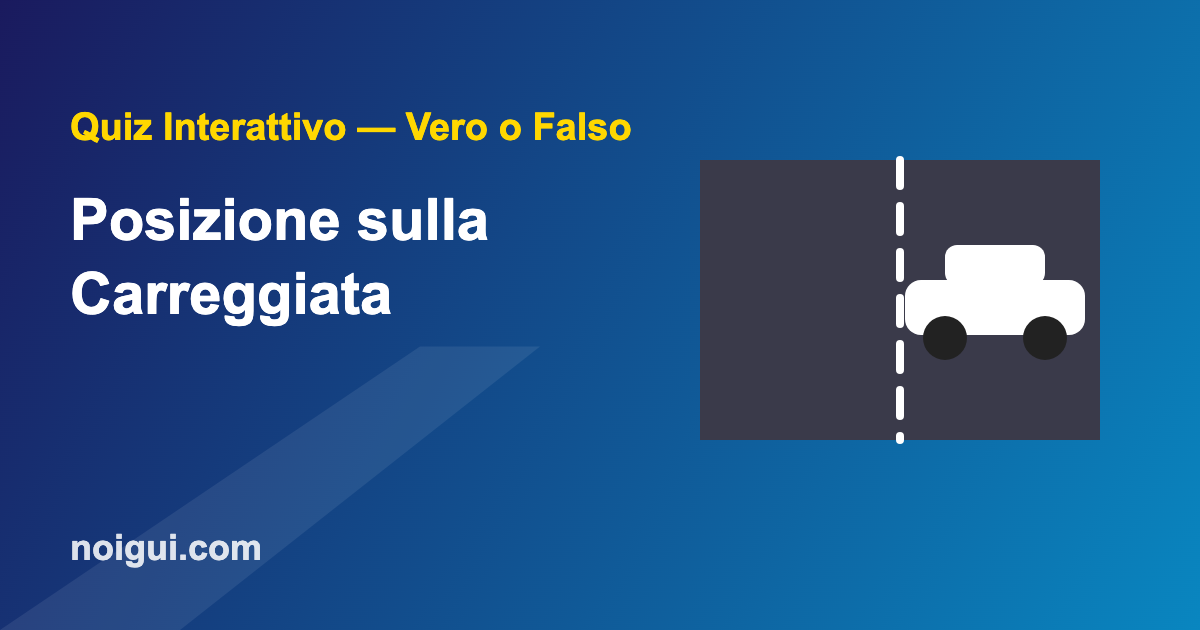 quiz-posizione-img Posizione dei veicoli sulla carreggiata - quiz interattivo patente B