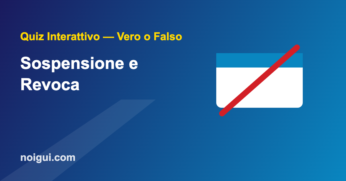 quiz-sanzioni-img Ritiro sospensione e revoca della patente - quiz interattivo patente B