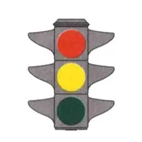 Figura del quesito n. 4240 (Segnalazioni semaforiche; segnalazioni degli agenti del traffico)