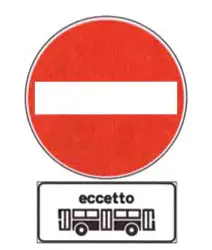 Figura del quesito n. 4373 (Pannelli integrativi dei segnali)