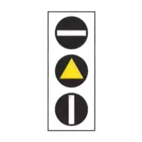 Figura del quesito n. 4246 (Segnalazioni semaforiche; segnalazioni degli agenti del traffico)