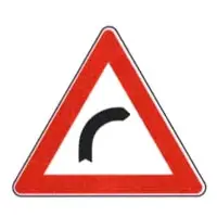 Figura del quesito n. 4057 (Segnali di pericolo)