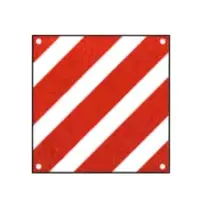 Figura del quesito n. 4564 (Ingombro della carreggiata; segnalazione di veicolo fermo; norme sulla circolazione in autostrada e strade extraurbane)